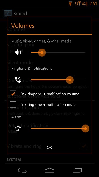 Tangerine CM11 AOKP Theme