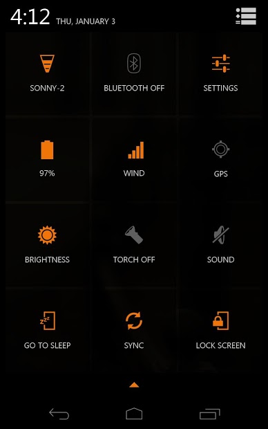 Tangerine CM11 AOKP Theme