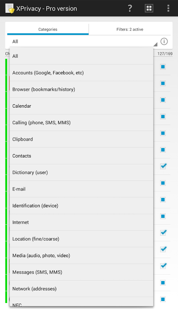 XPrivacy import/export enabler