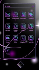 GlowPurple Next Launcher Theme