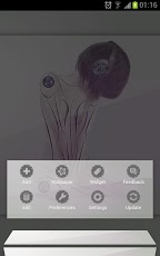 Next Launcher Theme Cyber Girl