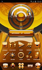 3D sun deluxe GO theme