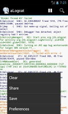 aLogcat (free) - logcat