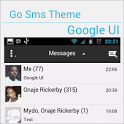 GoogleUI ICS Free Go SMS Theme 2.4