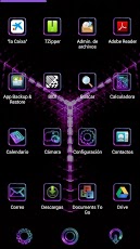 GlowPurple Next Launcher Theme