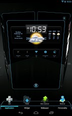 Next Launcher 3D ICS Blue HD