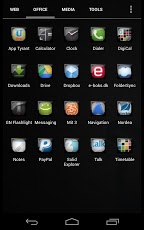 Black Oil Frames icon theme