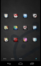 Black Oil Frames icon theme