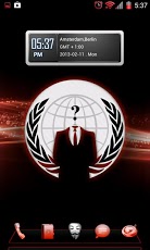 Anonymous Next Launcher Theme