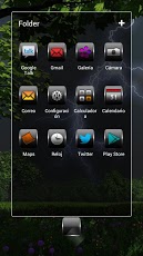 Next Launcher Theme Thunder 3D