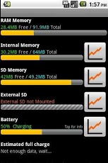 Battery & Memory Status Pro