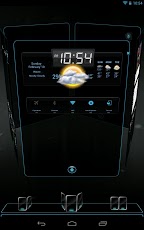 Next Launcher 3D ICS Blue HD