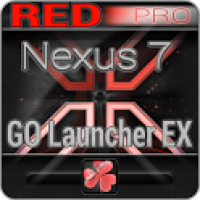 Red Nexus 7 GO Launcher 1.0