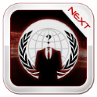 Anonymous Next Launcher Theme 