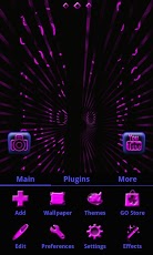 Purple Tech GO Launcher EX