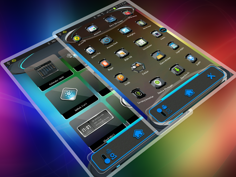 Aero-HD Next Launcher 3D Theme