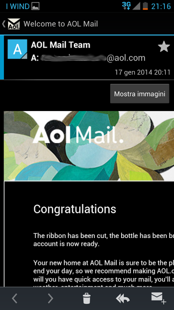 AOL Client Mail