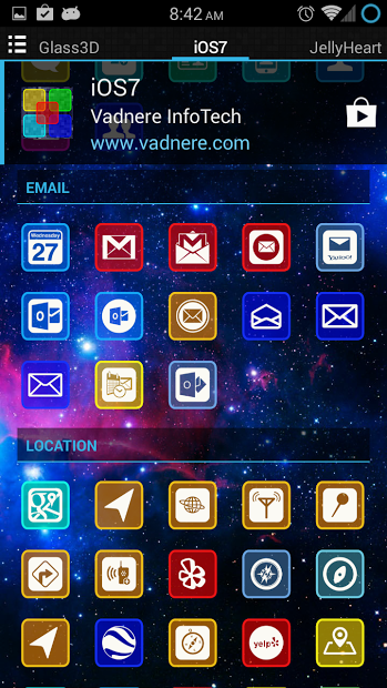 Clear Multi Launcher Icon Pack