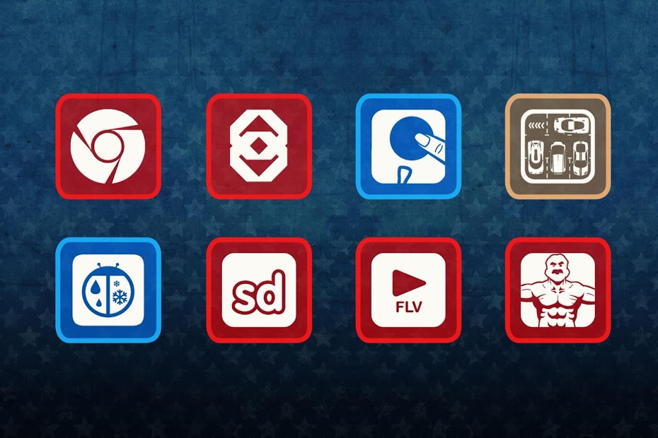 Clear Multi Launcher Icon Pack