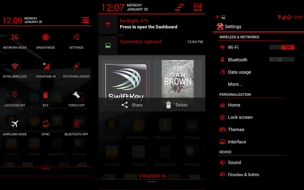 CM 11/10.2 THEME NEON RED