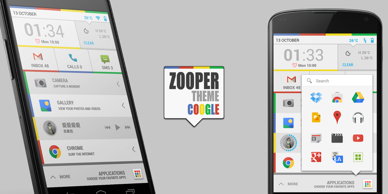 Coogle Zooper Theme