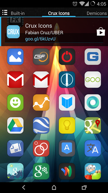 Crux (Apex Nova ADW Icons)