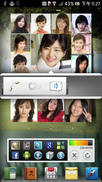 Desktop Contacts Widget