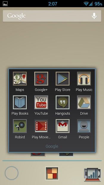 Distinct Launcher Theme