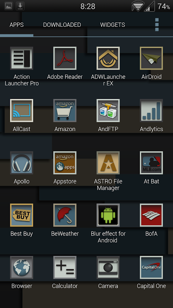 Distinct Launcher Theme