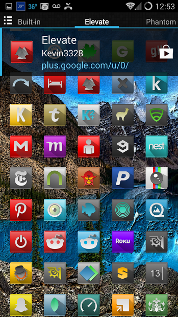 Elevate Icon Theme Nova/Apex