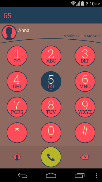 ExDialer Flat Vintage Theme