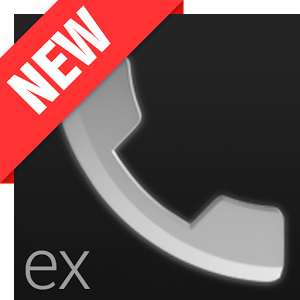 ExDialer KitKat Graphite Theme 1.0