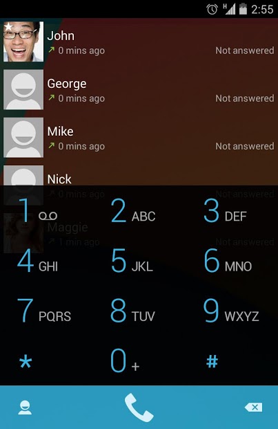 Exdialer KitKat Transparent