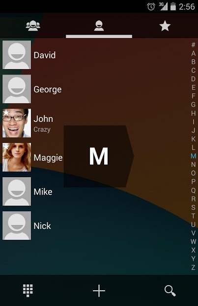 Exdialer KitKat Transparent