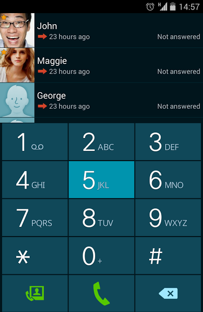 ExDialer SGS5 Theme