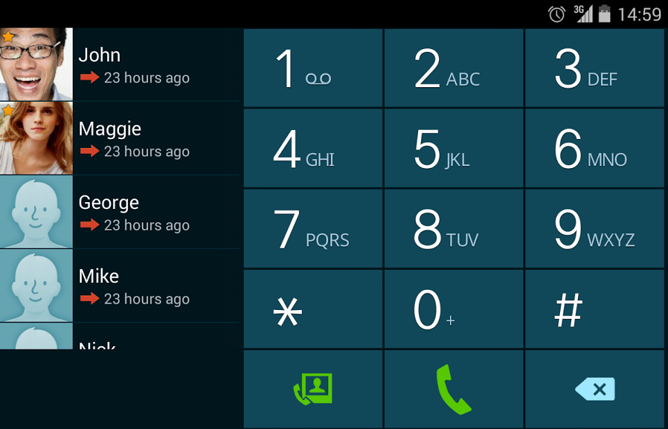 ExDialer SGS5 Theme