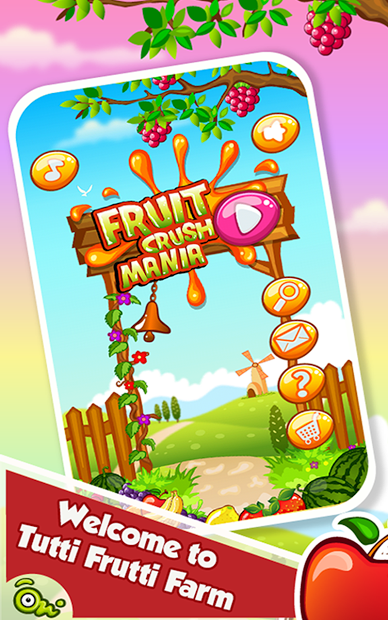 Fruit Crush Mania-Match 3 game