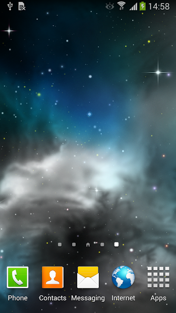 Galaxy 3D Parallax Wallpaper