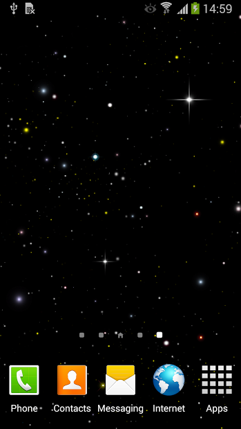 Galaxy 3D Parallax Wallpaper