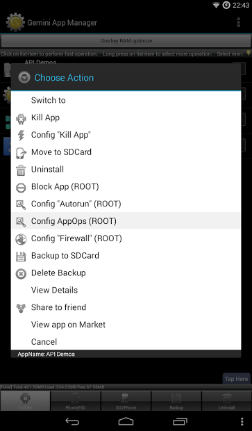 Gemini App Manager