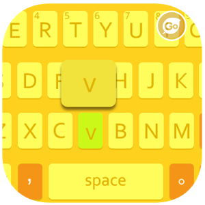 GO Keyboard 7 Yellow 1.0