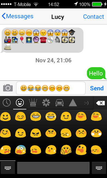 Kit Kat Emoji Keyboard(4.x)