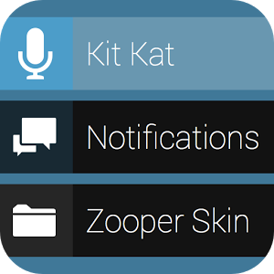 KitKat Notifications - Zooper 1.05