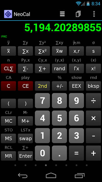 NeoCal Advanced Calculator