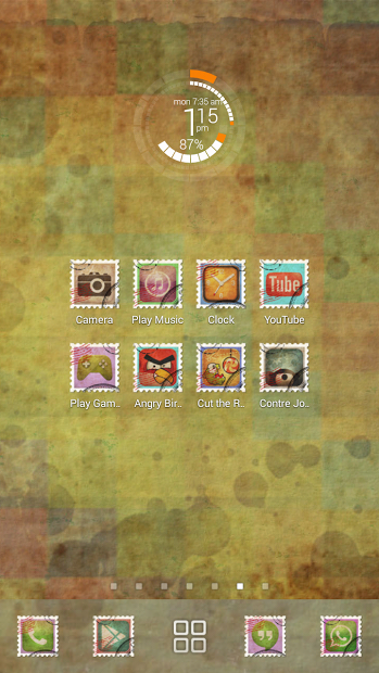 Postage Stamp TSF Shell Theme