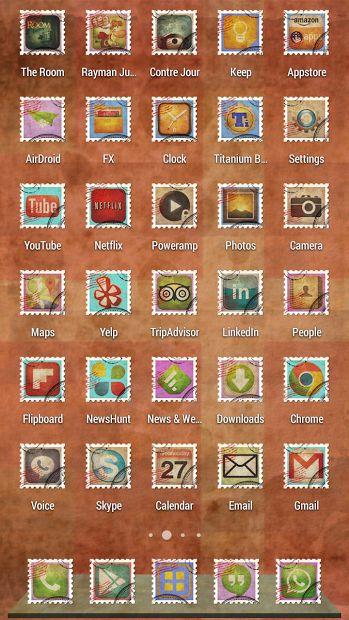 Postage Stamp TSF Shell Theme