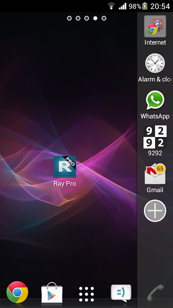 Ray Pro Sidebar Launcher