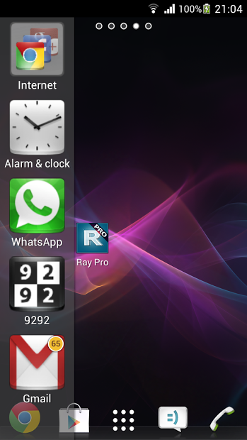 Ray Pro Sidebar Launcher