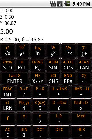 RpnCalc Financial -- HP 12C