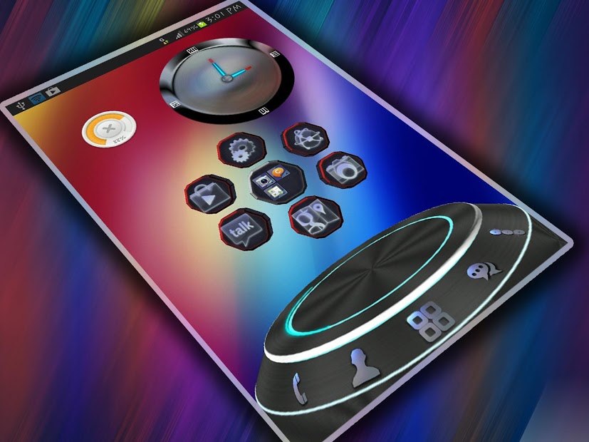 Shine Next Launcher 3D Theme